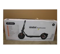 SALE OUT. Segway , Ninebot eKickScooter F25E , Up to 25 km/h , Black , DAMAGED PACKAGING, USED, REFURBISHED, DIRTY HANDLES, TRUNK MAT, SCRATCHES ON THE STEERING WHEEL SCREEN. , Segway , Ninebot eKickScooter F25E , Up to 25 km/h , Black
