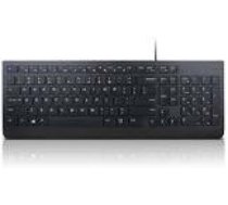 LENOVO Essential Wired Keyboard Black - US Euro103P