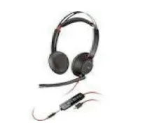 HP Poly Blackwire 5220 Stereo USB-C Headset +3.5mm Plug +USB-C/A Adapter SmartBuy