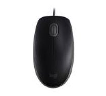 LOGITECH B110 Silent Mouse right and left-handed optical 3 buttons wired USB