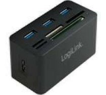 LOGILINK CR0042 - USB 3.0 Hub with All-in-One Card Reader
