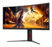 AOC CU34G4 34inch Curved Fast VA UWQHD 21:9 180Hz 0.5ms 300cd/m2 HDMI 2.0 DP1.4 Speakers