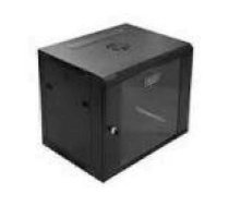 DIGITUS DN-W19 09U/450/B Wallmount cabinet 9U 600x450mm black RAL 9004