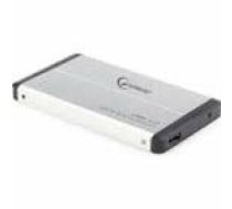 GEMBIRD EE2-U3S-2-S HDD/SSD enclosure for 2.5 SATA - USB 3.0 Aluminium Silver