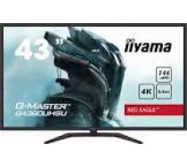 IIYAMA G4380UHSU-B1 Pro-Gaming G-Master Red Eagle 43inch VA UHD 144Hz 550cd/m2 0.4ms HDR 2xHDMI 2xDP (P)