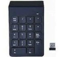 GEMBIRD KPD-W-02 Wireless numeric keypad 18 keys black