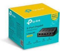 TP-LINK LiteWave 5-Port Gigabit Desktop Switch 5 Gigabit RJ45 Ports Desktop Plastic Case