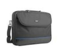 NATEC NTO-0335 Laptop Bag IMPALA Black-Blue 15.6inch stiff shock absorbing frame