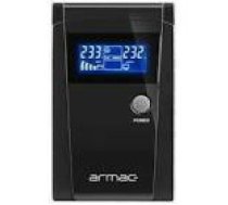 ARMAC O/650E/PSW Armac UPS Office Pure Sine Wave 650VA LCD 2x FR 230V metal case