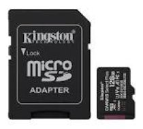 KINGSTON 128GB microSDXC Canvas Select Plus Gen3 150MB/s A1 Card + Adapter