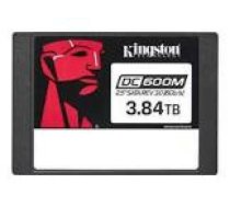 KINGSTON 3.84TB DC600M 2.5inch SATA3 mixed-use data center SSD for enterprise servers and NAS (VMWare Ready)