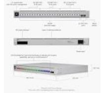 UBIQUITI USW-Pro-Max-24-PoE Switch Etherlighting 8x RJ45 2.5Gbps 16x RJ45 1000Mbps 2x SFP+ L3 400W PoE