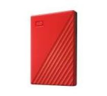 WD My Passport 2TB portable HDD USB 3.0 USB 2.0 compatible Red Retail