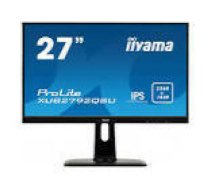 IIYAMA XUB2792QSU-W6 27inch ETE IPS 2560x1440 100Hz 250cd/m2 0.4ms Speakers HDMI DP USB 4x3.2 White FreeSync 15cm Height Adj. White