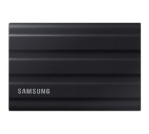 SAMSUNG T7 Shield Ext SSD 2000 GB USB-C black 1050/1000 MB/s 3 yrs, included USB Type C-to-C and Type C-to-A cables, Rugged storage featuring IP65 rated dust and water resistance and up to 3-meter drop resistant
