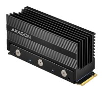 Axagon Passive aluminum heatsink for single-sided and double-sided M.2 SSD disks, size 2280, height 36 mm.
