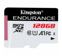 Kingston 128GB microSDXC Endurance 95R/45W C10 A1 UHS-I Card Only