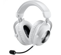 LOGITECH G PRO X2 LIGHTSPEED Wireless Gaming Headset - Blue Mic - WHITE