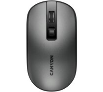 CANYON MW-18, 2.4GHz Wireless Rechargeable Mouse with Pixart sensor, 4keys, Silent switch for right/left keys,DPI: 800/1200/1600, Max. usage 50 hours for one time full charged, 300mAh Li-poly battery, Dark grey, cable length 0.6m, 116.4*63.3*32.3mm, 0.075