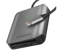 Aluminum high-speed USB-C 3.2 Gen 1 memory card reader. 3 slots, UHS-II.