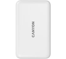 CANYON power bank PB-1001 10000 mAh PD 18W QC 3.0 Wireless 10W White