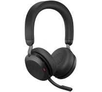 JABRA EVOLVE2 75, Link380c MS Stereo Black, EVOLVE2 75 headset Black MS, Link 380 BT adapter USB-C MS,1.2m USB-C to USB-C cable, carry pouch, warranty and warning (safety leaflets)