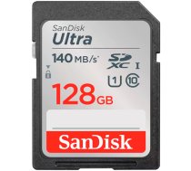 SanDisk Ultra 128GB SDXC Memory Card 140MB/s, EAN: 619659200190