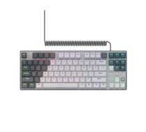 LORGAR Azar 514TKL, Wired RGB mechanical gaming keyboard, white, EN layout