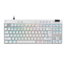 LOGITECH G PRO X TKL RAPID Gaming Keyboard - WHITE - US INT'L - USB - EMEA28i-935 - LINEAR