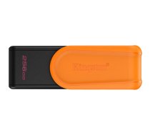 Kingston 256GB Portable USB 3.2 Gen 1 DataTraveler Exodia S (Black/Orange)