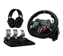 LOGITECH G29 EU + G435 - BLACK - USB - PLUGC - EMEA-914 - EU