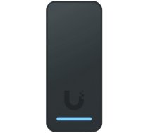 Compact, second-generation NFC card reader and request-to-exit device that supports hand-wave door unlocking.