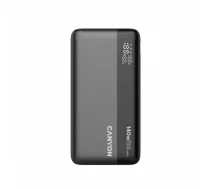 CANYON Power Bank PB-240, 25000mAh PD140W display power bank,Size160.0x82x27 mm Weight 508+-10g, Dark Grey