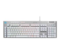 LOGITECH G815 LIGHTSPEED RGB Mechanical Gaming Keyboard – GL Tactile - WHITE - PAN - USB - NORDIC-613 - TACTILE SWITCH