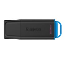 KINGSTON 128GB Portable USB 3.2 Gen 1 DataTraveler Exodia Black/Blue