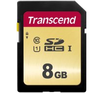 MEMORY SDHC 8GB UHS-I/TS8GSDC500S TRANSCEND