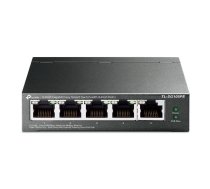 Switch, TP-LINK, Desktop/pedestal, 5x10Base-T / 100Base-TX / 1000Base-T, PoE ports 4, TL-SG105PE