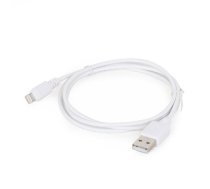 CABLE LIGHTNING TO USB2 2M/WHT CC-USB2-AMLM-2M-W GEMBIRD