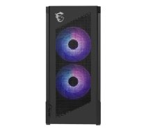 Case, MSI, ATX/micro ATX/Mini-ITX/EATX, Black, Midi Tower, PC, MPGVELOX300RAIRFLOWPZ