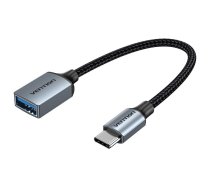 CABLE USB3.0C MALE TO A FEMALE/0.15M GRAY CCXHB VENTION