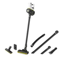 Vacuum Cleaner, KARCHER, Battery-power vacuum cleaner VC 4 Cordless myHome Car, Cordless/Bagless/Car cleaning, Capacity 0.65 l, Noise 78 dB, White, Weight 2.4 kg, 1.198-632.0