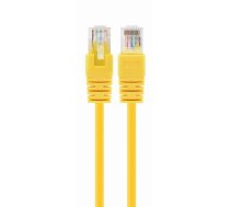 PATCH CABLE CAT5E UTP 0.25M/YELLOW PP12-0.25M/Y GEMBIRD