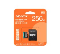 MEMORY MICRO SDXC 256GB W/AD./AUSDX256GUI3V30SA2-RA1 ADATA