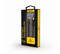 CABLE USB-C PD 1.5M/CC-USB2-CMCM60-1.5M GEMBIRD