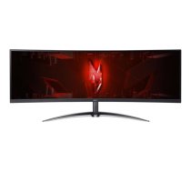 LCD Monitor, ACER, Nitro XZ452CUVbemiiphuzx, 44.5, Gaming, Panel VA, 5120x1440, 32:9, 1 ms, Speakers, Swivel, Height adjustable, Tilt, Colour Black, UM.MX2EE.V01