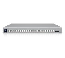 Switch, UBIQUITI, Pro XG 24 PoE, Switch type Managed, Switch layer L2/L3, Rack mounting Yes, Stackable Yes, Form factor 1U, 24xRJ-45 ports, RJ-45 Ports Type 10G Ethernet (100/1000/10000), 8x2.5G Ethernet (copper) ports quantity, 16x10G Ethernet (copper) p