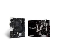 Mainboard, BIOSTAR, AMD A520, SAM4, Micro-ATX, Memory DDR4, Memory slots 2, 2xPCI-Express 3.0 1x, 1xPCI-Express 3.0 16x, 1xM.2, 1x15pin D-sub, 1xHDMI, 4xUSB 2.0, 2xUSB 3.2, 1xPS/2, 1xRJ45, 3xAudio port, A520MHP