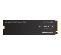 SSD, WESTERN DIGITAL, Black SN770, 250GB, M.2, PCIe Gen4, NVMe, Write speed 2000 MBytes/sec, Read speed 4000 MBytes/sec, WDS250G3X0E