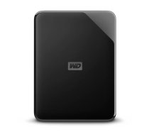 External HDD, WESTERN DIGITAL, Elements Portable SE, 1TB, USB 3.0, Colour Black, WDBEPK0010BBK-WESN