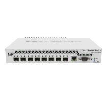Switch, MIKROTIK, CRS309-1G-8S+IN, 1x10Base-T / 100Base-TX / 1000Base-T, 8xSFP+, CRS309-1G-8S+IN